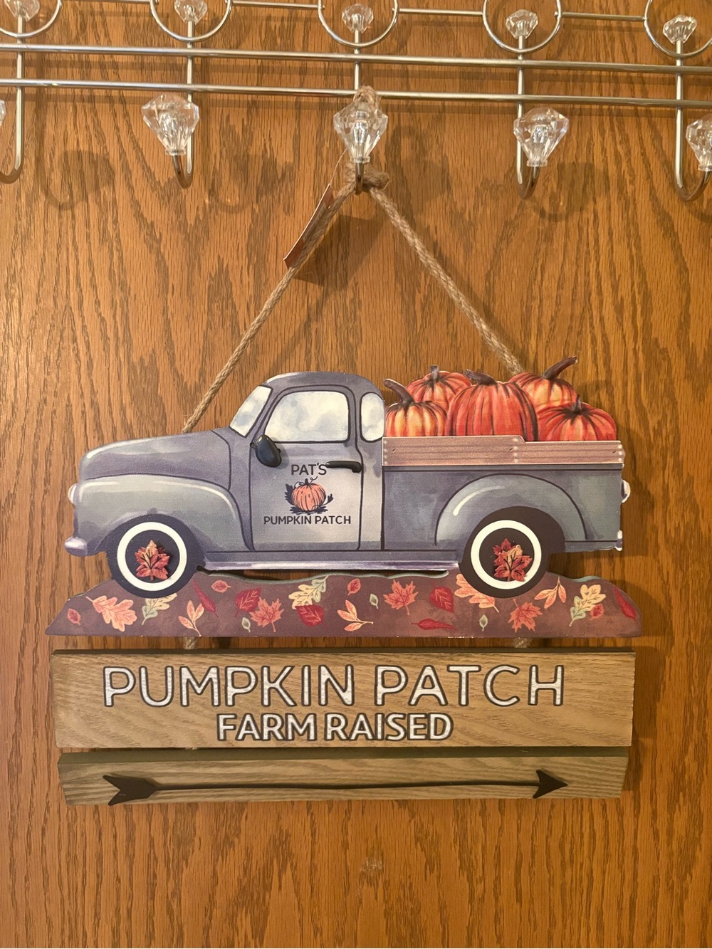 New Pumpkin Patch Wall Hanging
